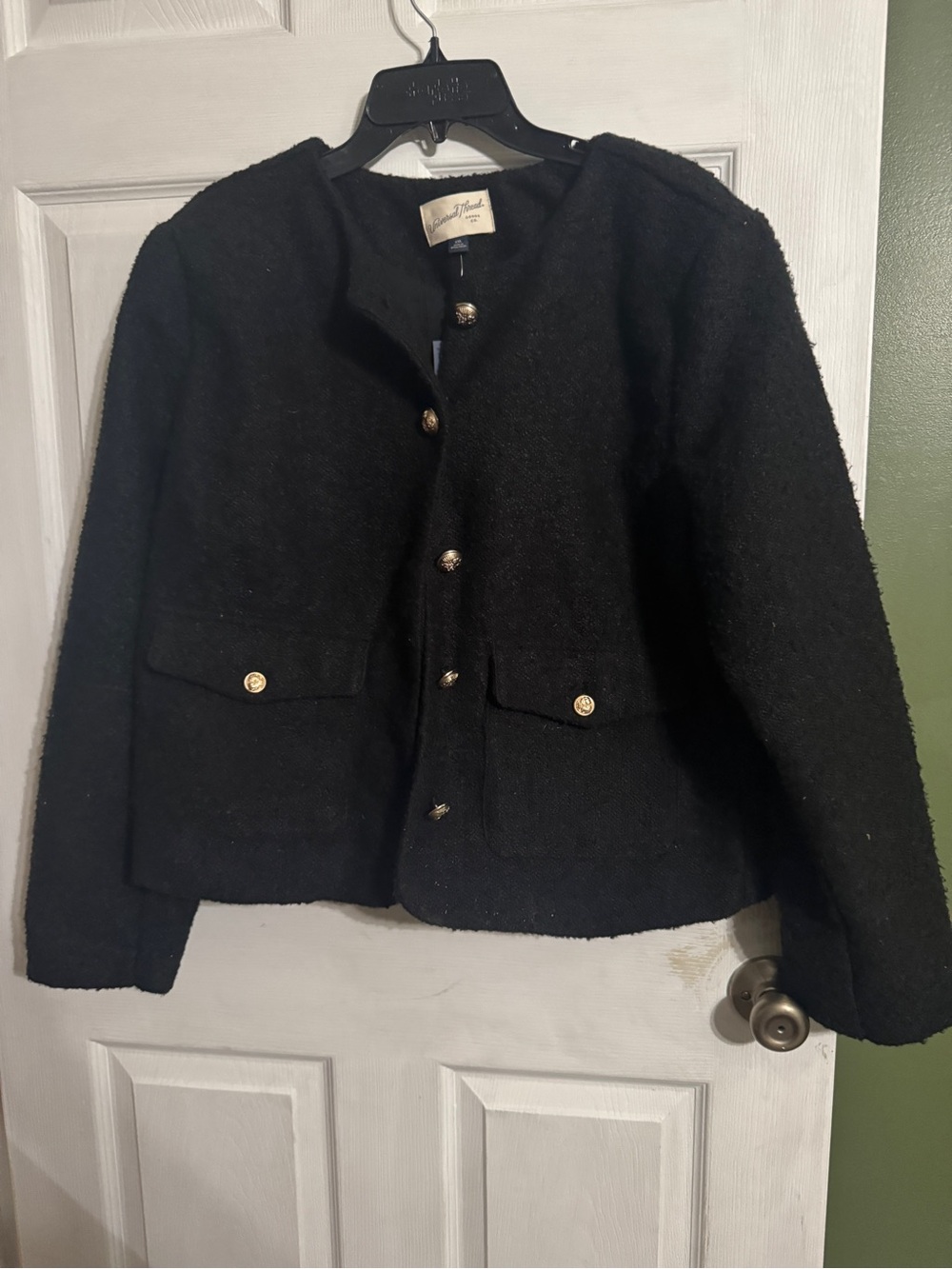 Nwt Universal Thread Jacket Blazer XXL black textured
